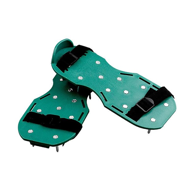 Spikspetsade luftningsskor 42 mm dubbsulor Spikes screed golv 1 par (ZYH) Green