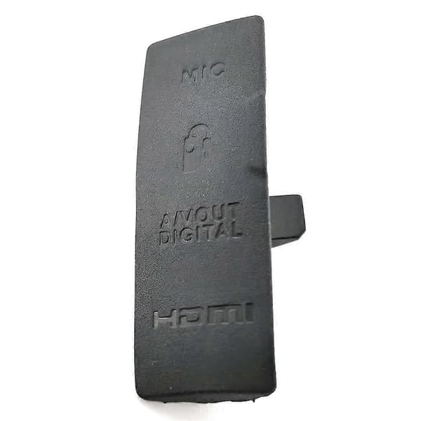 1 stk. USB/HDMI-kompatibel DC IN/VIDEO UT Gummideksel Bunn for Canon EOS-kamera