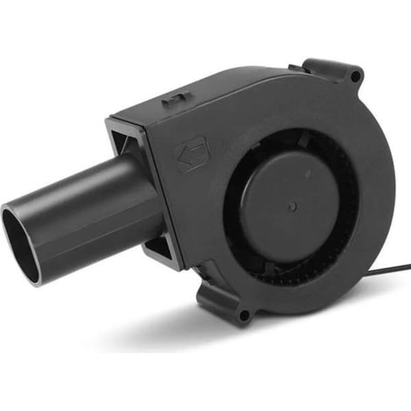 Högflödes 12V 2.7A centrifugalfläkt med dubbla kullager, lämplig för utomhusbruk