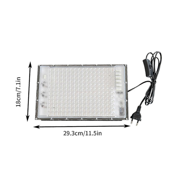 Sol Inomhus Solarium Lampa, Solningslampa, Portabel Solningslampa, 45w, 196leds, Komplett Blå Solningslampor För Ansikte Och Kropp, Kropps- och Ansiktssolning