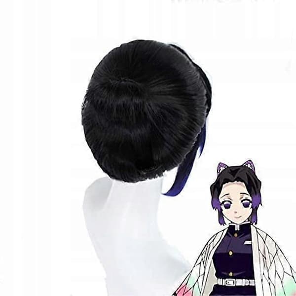 Kimetsu Lovely Demon Slayer Cosplay Kostym Peruk S