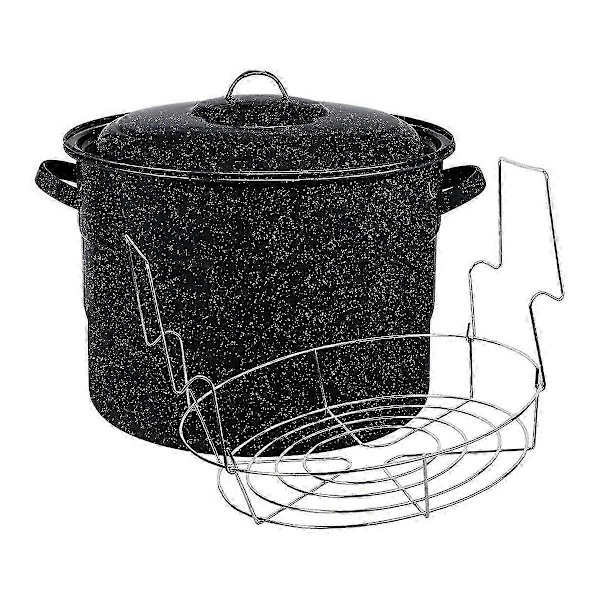 21,5-Quarts Vattenbadskonserveringsapparater med Burkställ Köksredskapsset 2-pack