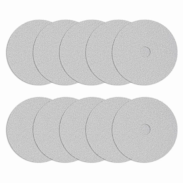 Rund Silikon Torkplatta Non-stick Mat för Matdehydrator Återanvändbar Silikon Ångkokare Galler Bakning  (ZYH) White