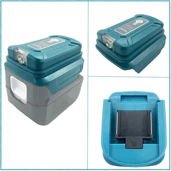 For Makita 18V med USB-batteriadapter hurtiglading