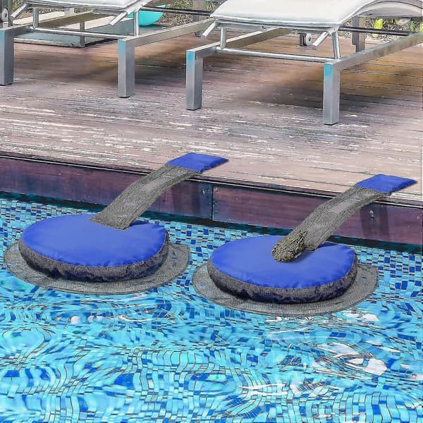 -pool Frog Log 2-pak, flugtrampe til vilde dyr, flydende dyredningsrampe, reducerer poolens vedligeholdelsesbehov