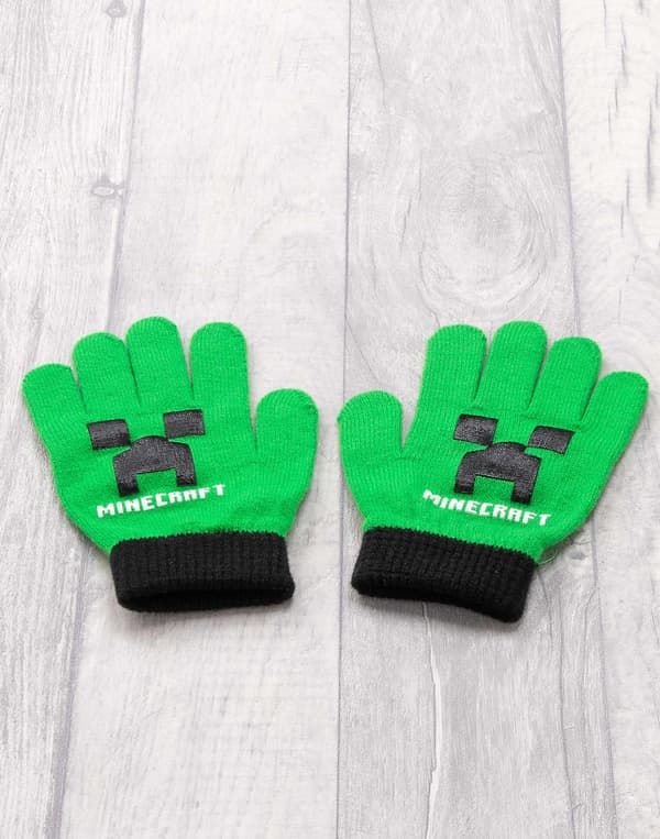 Minecraft Guttelue Svart Creeper - One Size