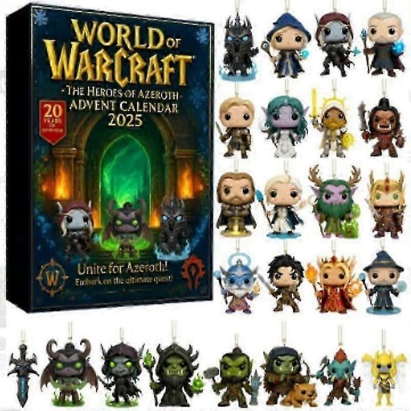 World of Warcraft-tema Julekalender med Samlepynt