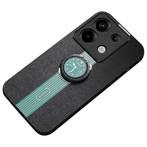KADEM för Xiaomi Redmi Note 13 5G-fodral med roterande stöd och skyddande telefonöverdrag (DPD) Green