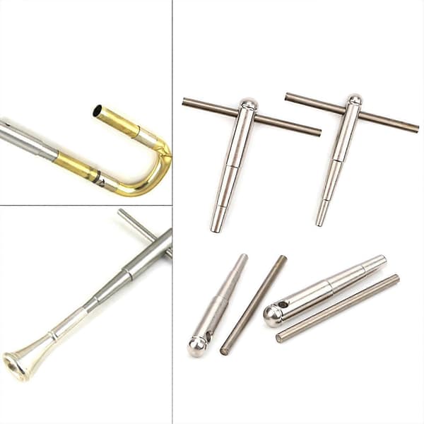 Reparasjonssett for trombone, utjevningstilbehør for messingblåseinstrumenter, profesjonelt
