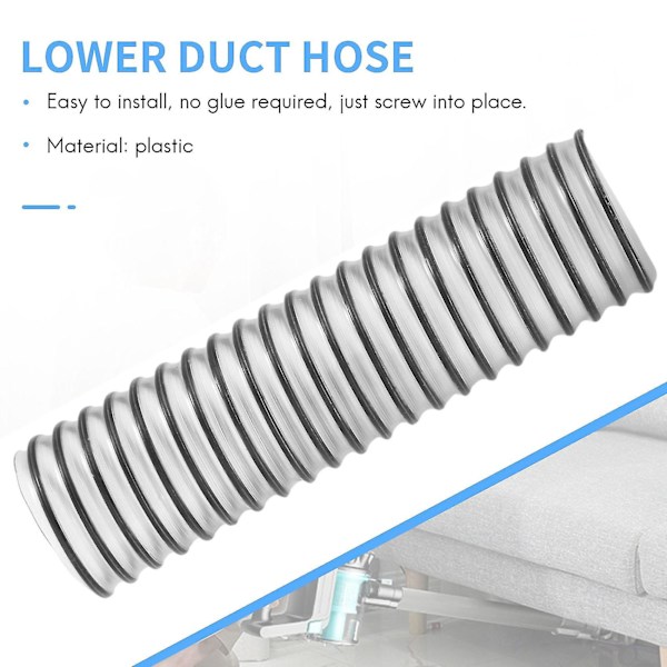 2-pack med nedre slangreparationsdelar för dammsugare SHARK NV340 NV480 NV601 NV681 NV800 Accessor-A1 (ZYH) As Shown