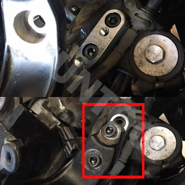 2024 Heta säljande motorcykelstyrehöjare för Honda Goldwing GL1800 tillbehör GL 1800 delar F6B 2001-2017 styrklammeradapter GL1800B  (ZYH) C