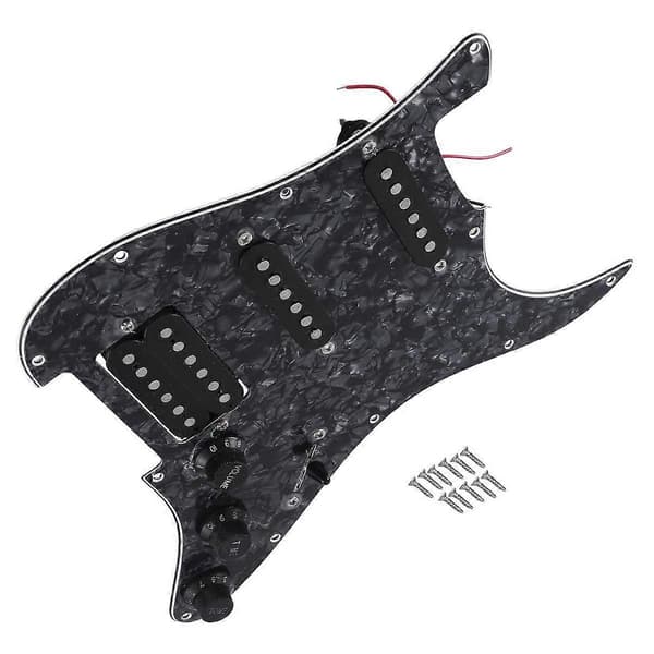 ST SQ Elektrisk Gitarr Laddad Förkopplad Elektrisk Gitarr Plektrumskydd Pickup-enhet