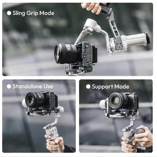 F38 Snabbkopplingsplatta Kit för RS4 Mini Stabilisator Gimbals för DSLR-kameror