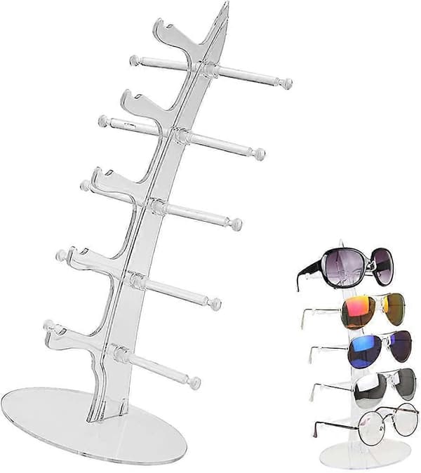 Brilleholder Brille stativ for 5 briller stativer Brille stativ Solbrille stativ