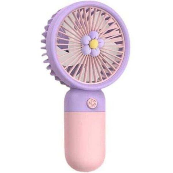 Mini bærbar ventilator. USB genopladelig bærbar ventilator. Søde små køleventilatorer