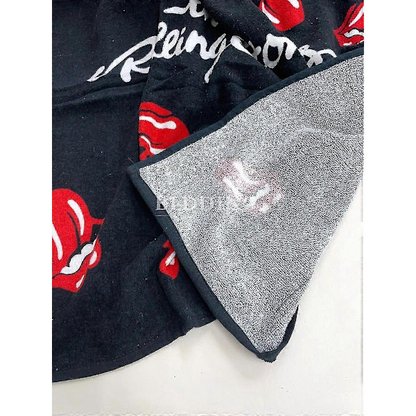 Rolling Stones Lips 100% Bomuld Håndklæde