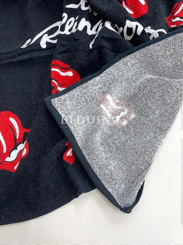 Rolling Stones Lips 100% puuvillapyyhe