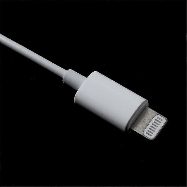 Lightning Han til Dobbelt 3.5mm Hun Hovedtelefon Jack Audio Adapter Kabel Kompatibel til iPhone