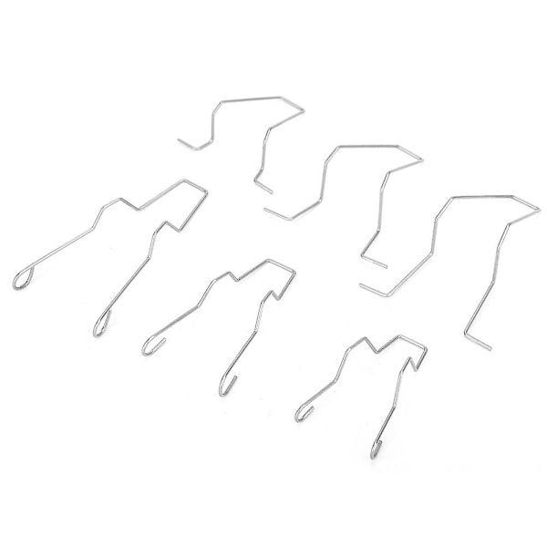 6 st 5zhsfullkit fjäderklämma i stål för strålkastare H1/h3/h4/h7 (ZYH)