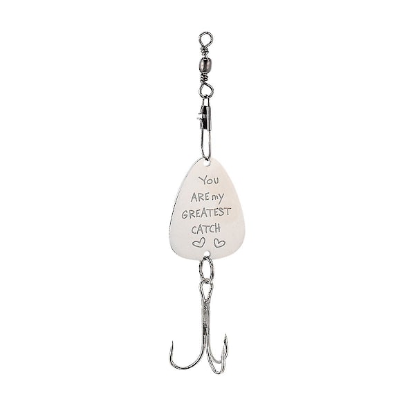 Exquisite You Are My Greatest Catch Fiske Lure Present Fiskekrok Nyckelkedjor  (ZYH)