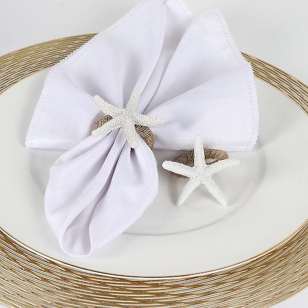 Servettring 12 delar Starfish Napkin Ring (DPD)