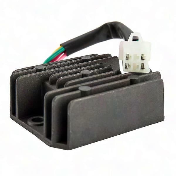 12V DC Universal Motorcykel Regulator Ensretter til 4-leder fuldbølgesystemer