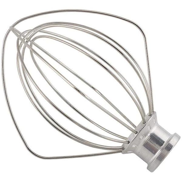 Visp i rostfritt stål 5K452WW för köksmaskin 5KSM90-5KSM185  (ZYH) Silver