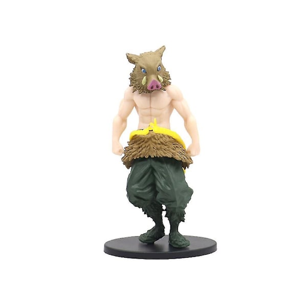 6 st/set Anime Demon Slayer Figur Leksaker Zenitsu Inosuke Tanjiro Nezuko Samlarobjekt PVC Modell Statyett Figur Dockor Leksak (ZYH)