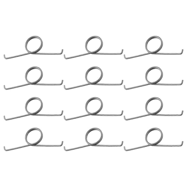 Silver Iron Trigger Button Ersättningsfjädrar för spelkontroller Perfekt för spelare 50st