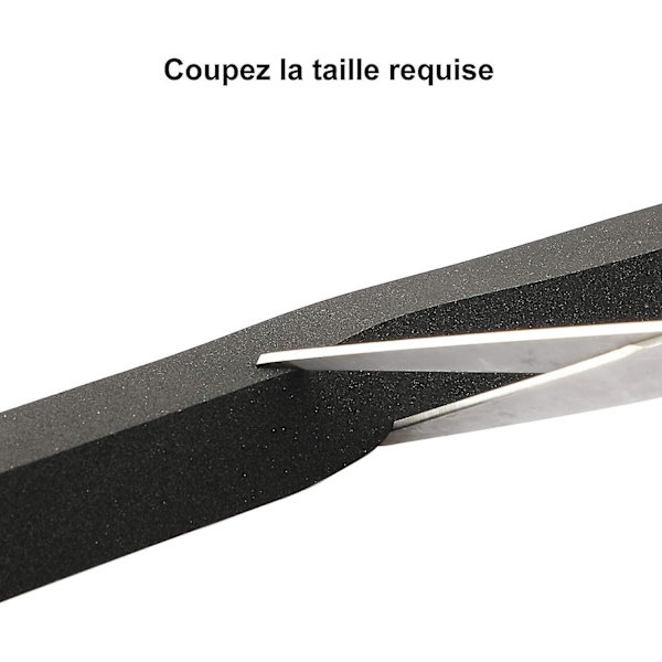 2024 Skumtätningslist 2 rullar 25 mm (b) x 20 mm (h) x 4 m (l) Tätning Väderbeständig Stöttålig Antiskollisionsmöbler (ZYH)