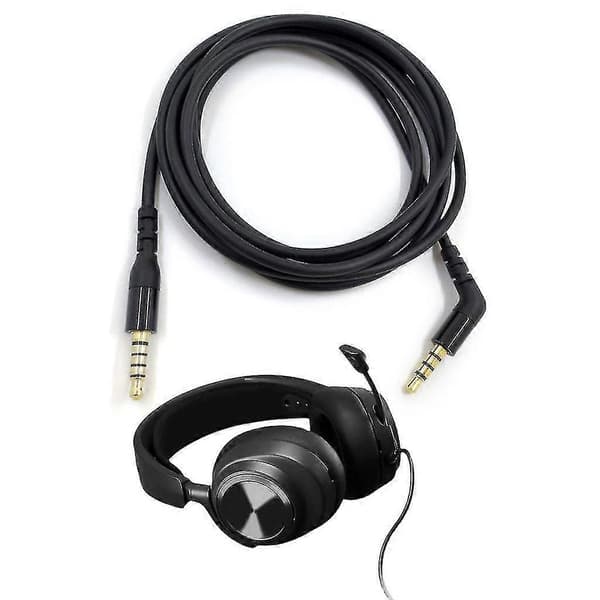 Erstatnings 3,5 mm Tpe Aux-headsetkabel for Steelseries Arctis Nova Pro-kabel