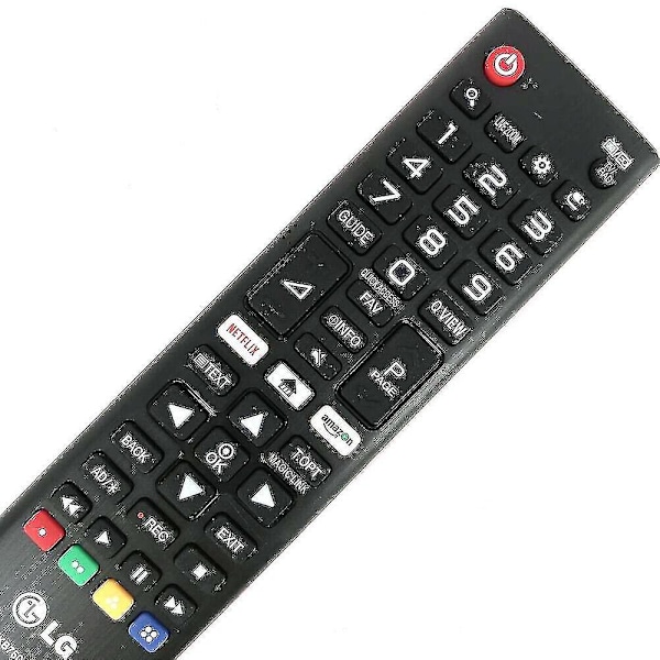 Byt ut Akb75095303 för Lg Netflix fjärrkontroll Akb75095307 55uj620y (DPD)