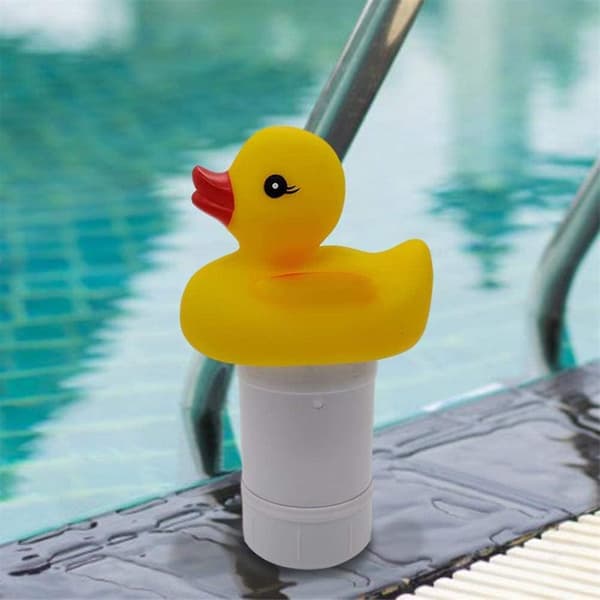 Poolrengörare Automatisk Pool Klor Andformad Flytande Dispenser för Spa Pool