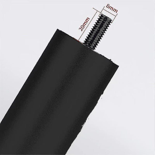 NYA XT2024 4 st Justerbara Möbelben i Aluminiumlegering, Runda, 12cm-  (ZYH)
