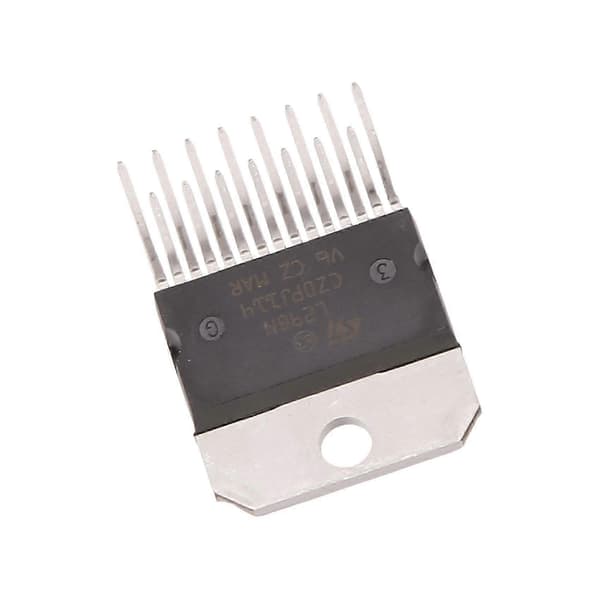L298N Halvbro IC Motor Driver Modul In-Line Tenningskontroller ZIP15