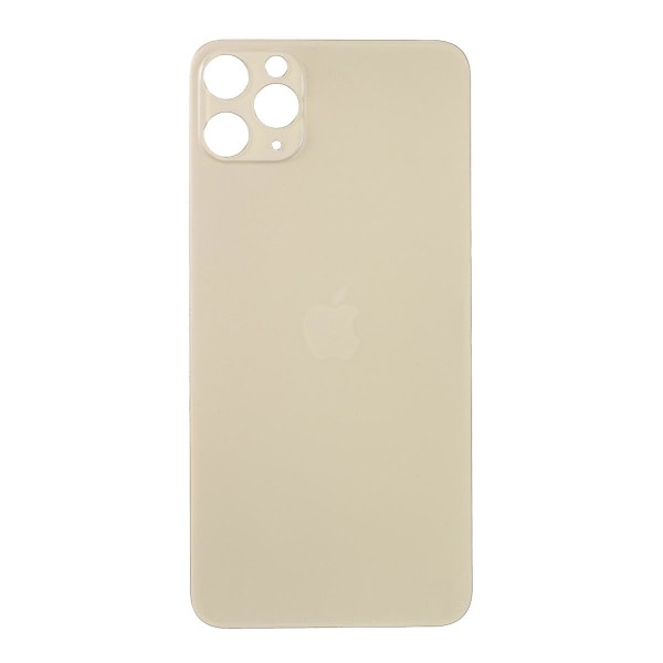 Kvalitetsbyte av cover (stort hål) för iPhone 11 Pro Max 6,5-tum (DPD) Gold iPhone 11 Pro Max