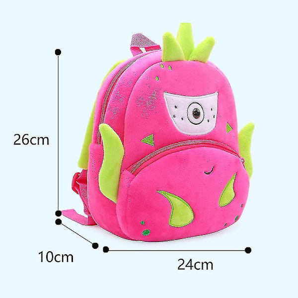 Barn Jordgubbe Skola Ryggsäck Designer Flicka Pojke Ryggsäck Småbarn Barn Skola Väskor Kindergarten Cartoon Frukt Väska Mochilas  (ZYH) pumpkin