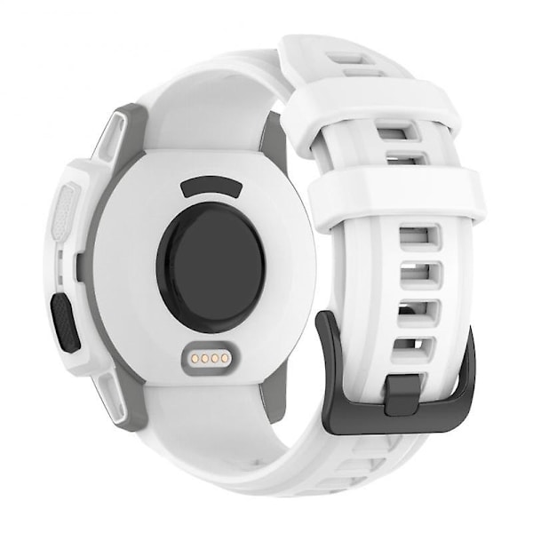20mm Silikonarmband för Garmin Instinct 2s Andningsbart Armband Ersättningsarmband för Garmin  (ZYH)
