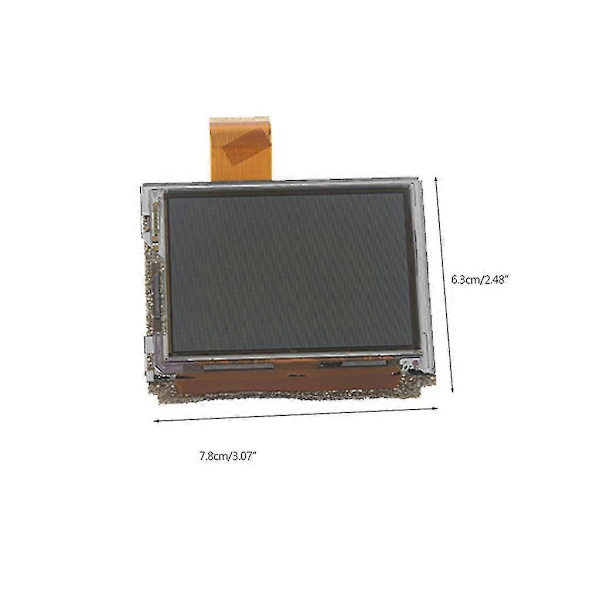 LCD-skärm för GBA Gameboy Advanced, använder 32-pin