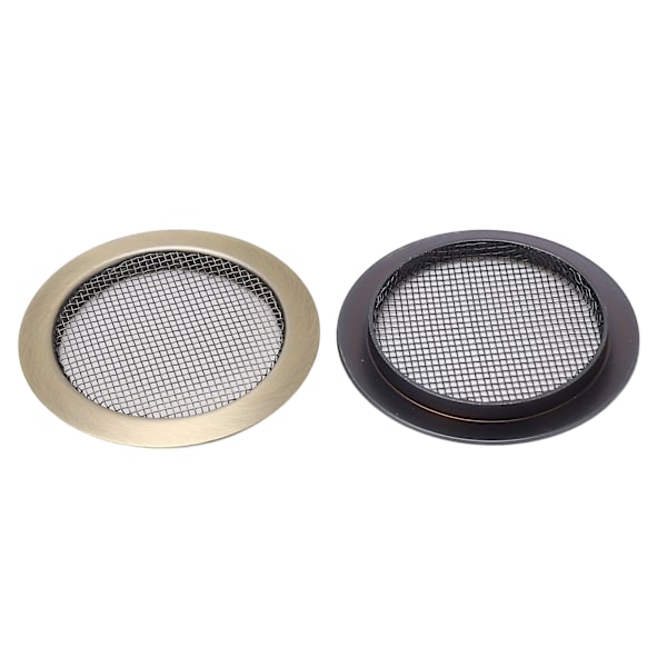 2 st ljudhålsinsatser för Dobro Resonator Screen Box Resonant Guitar Insert Speaker Grill  (ZYH)