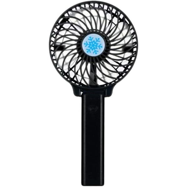 Mini bærbar ventilator. Mini sammenklappelig USB genopladelig ventilator med tre justerbare blæserhastigheder.