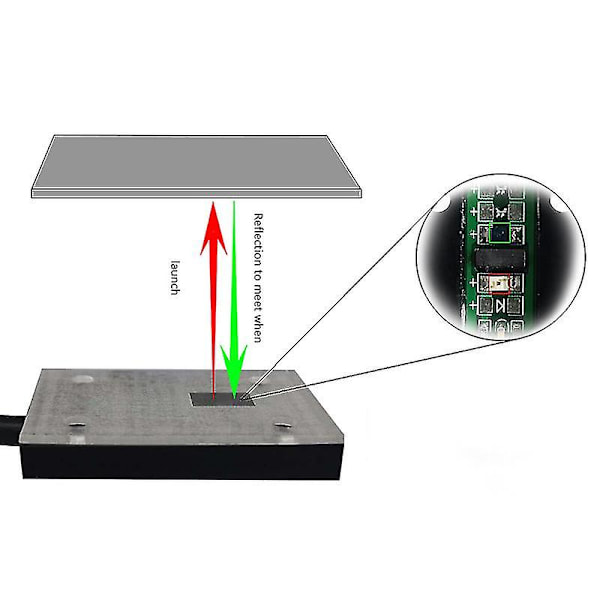 Dold reflekterande fotoelektrisk omkopplare, enknapps USB anpassat tangentbord, infraröd sensoromkopplare (ZYH)