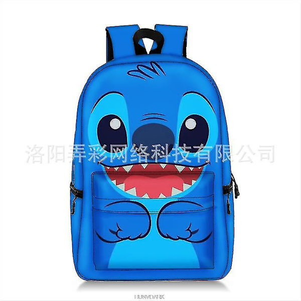 Lilo och Stitch tecknad söt flicka skolväskor barn grundskola ryggsäck skolväska barn bok väska prinsessa skolväska Mochila hög kvalitet  (ZYH) Style 2