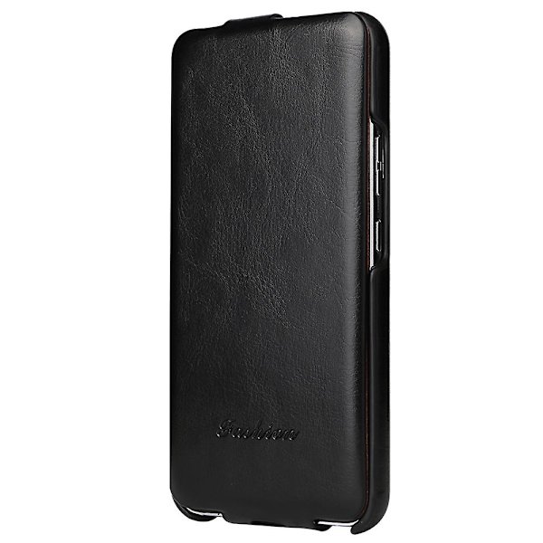 Vertikal Flip Cover PU Läder Crazy Texture Telefonskal för Samsung Galaxy S23 (ZYH)