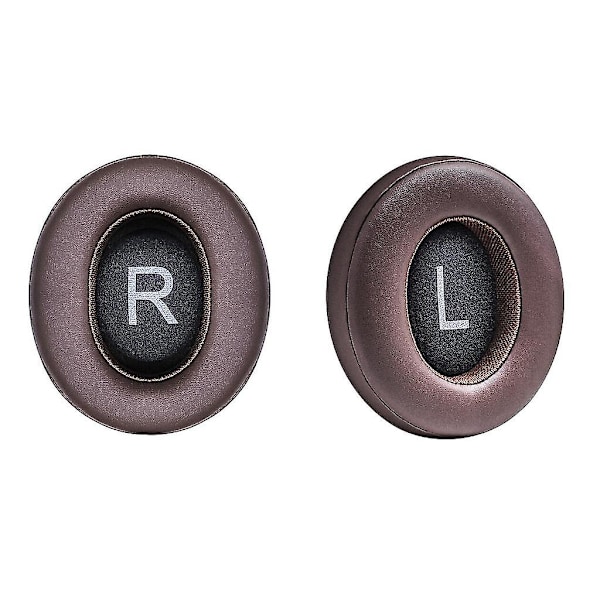 Uppgraderade öronkuddar för Shure Aonic50 Aonic40 hörlurar brusreducerande kudde (ZYH) Dark brown