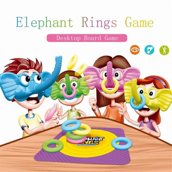 Ringe Brætspil Intelligens Kast Cirkel Sjov Legetøj Til Børn