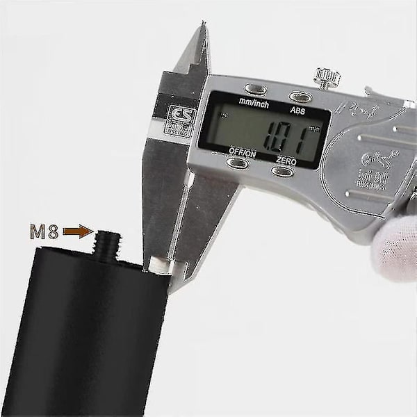 NYA XT2024 4 st Justerbara Möbelben i Aluminiumlegering, Runda, 12cm-  (ZYH)