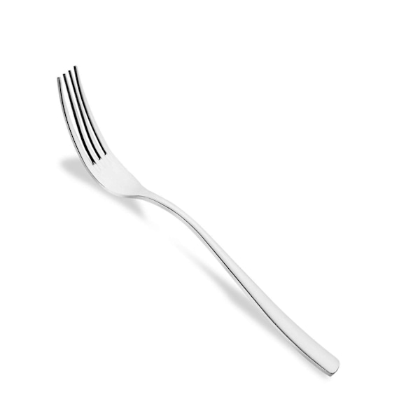 12-delad middagsgaffelset 8 tum extrafin 18/8 rostfritt stål (ZYH)