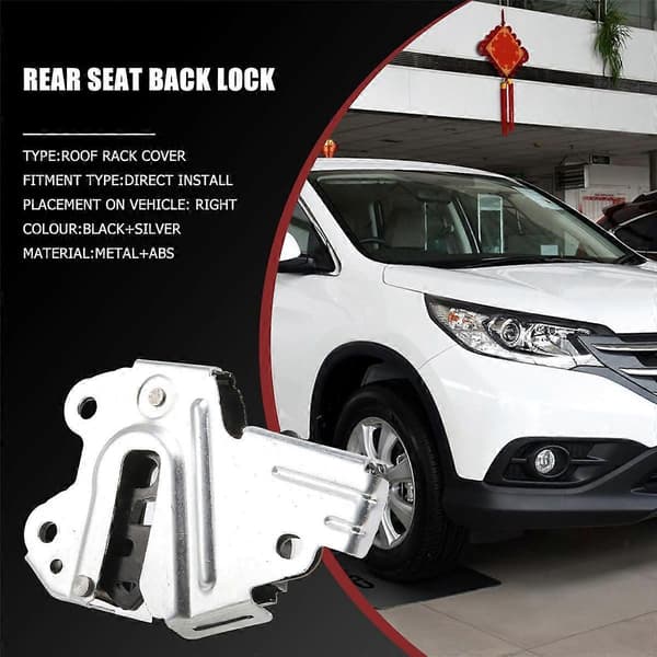 Baksäteslås, höger sida, för Honda CR-V CRV 2012 2013 2014 2015 2016