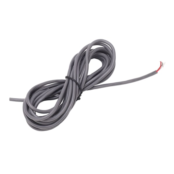 Gitarrkretskabel Grå Färg 2 Ledare 3,2 mm Diameter 3m Gitarranslutningskabel (ZYH)